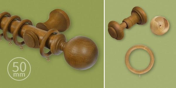 Natur Oak Shades 50mm Components