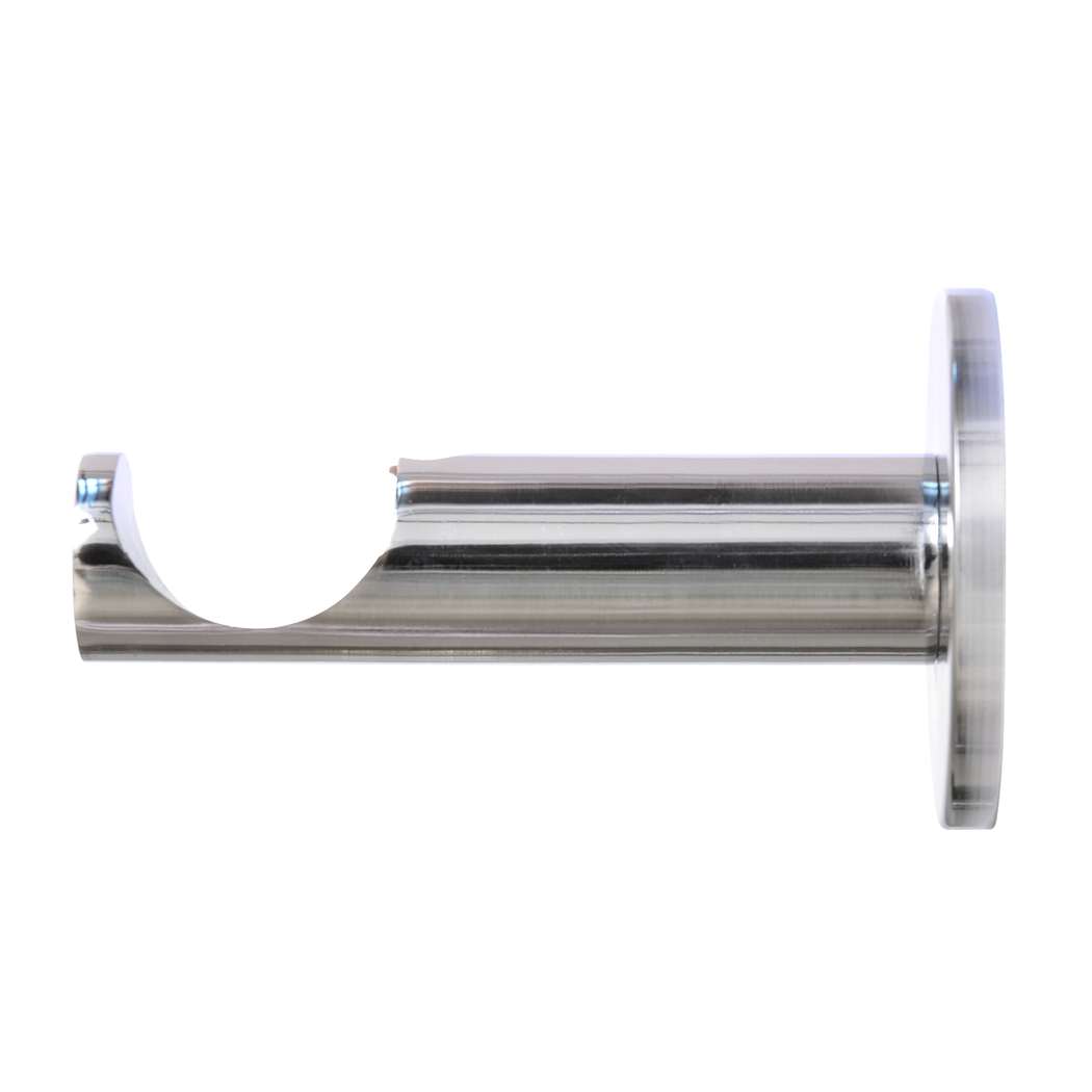 Contract 35mm Contemporary Bracket Polished Silver