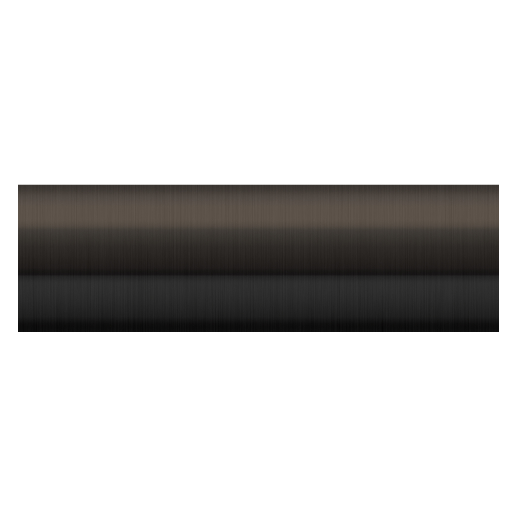 Contract 35 35mm Pole Only 120cm Black Nickel