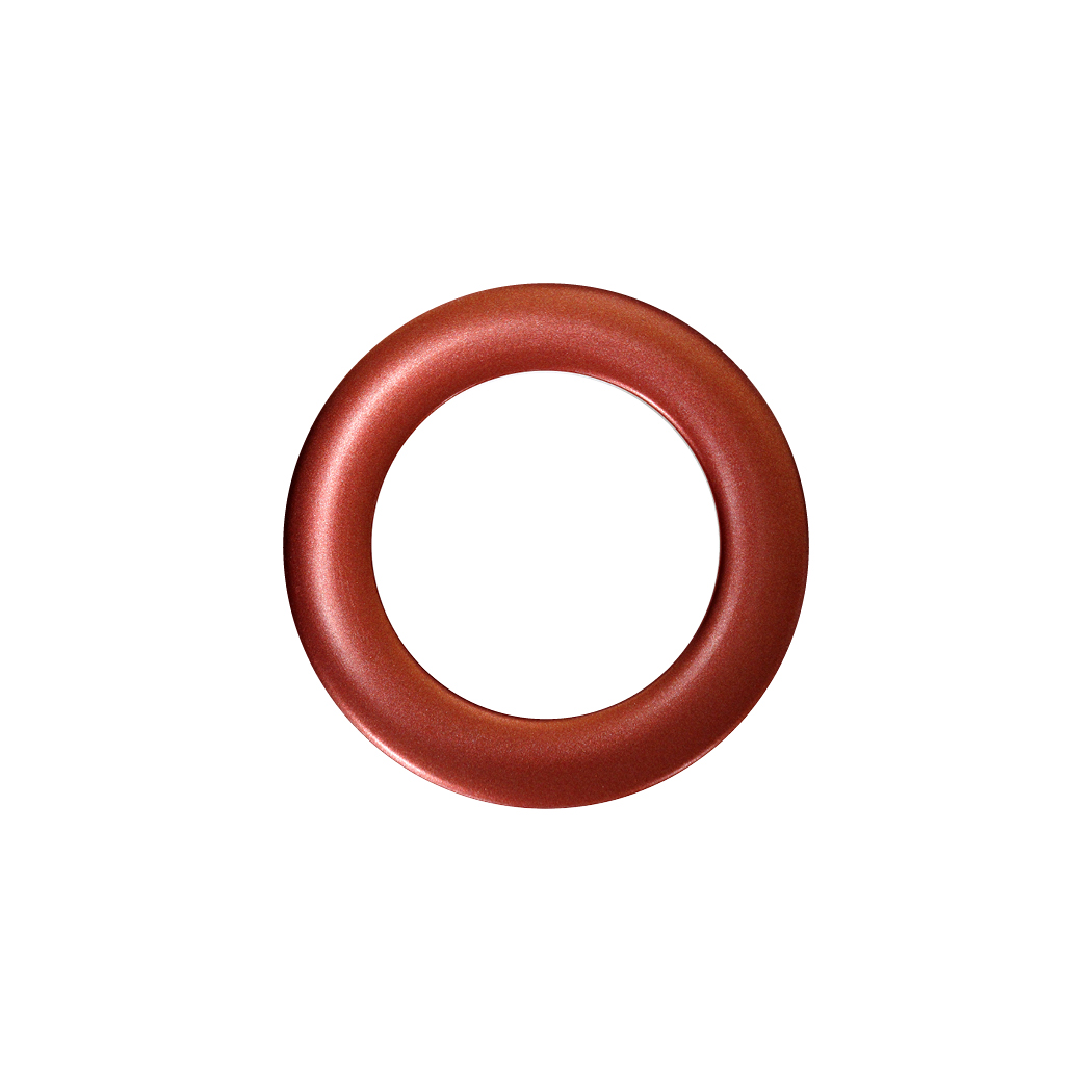 36mm Galaxy Plastic Eyelets Tube 36 Rustic Red