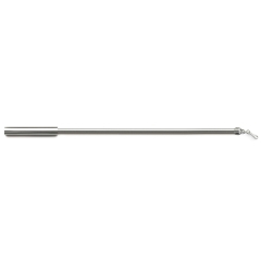 Contemporary Metal Draw Rod 200cm Chrome