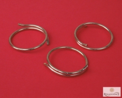 Brass 32mm Split Rings Bag of 100